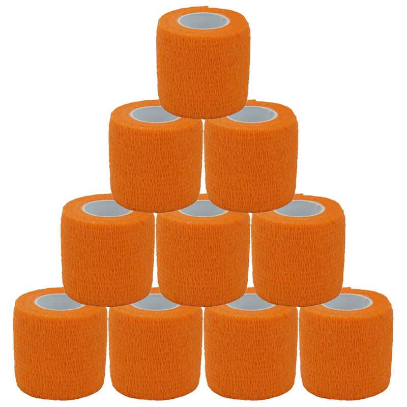 Finger Tape Athletic - Turuncu spor kendinden yapışkanlı bandaj bant