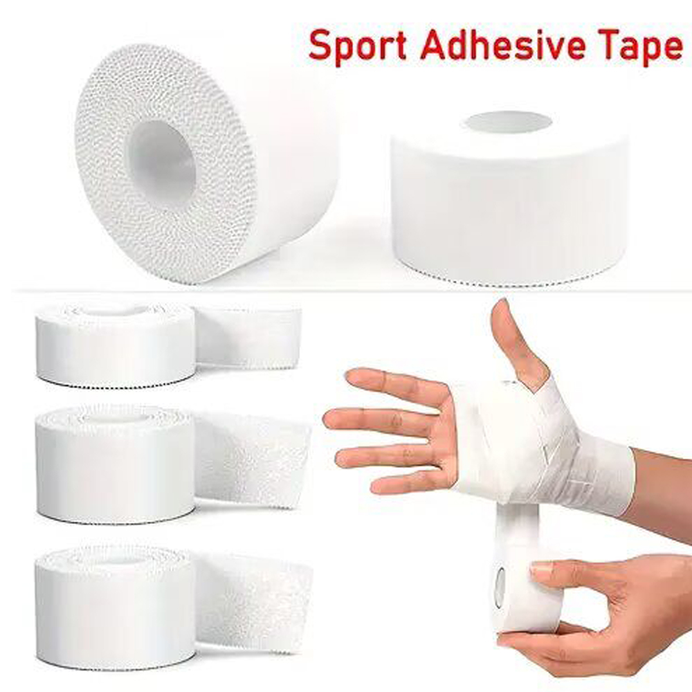 Finger Tape Athletic - 3 Rulo Beyaz Spor Atletik Bandaj