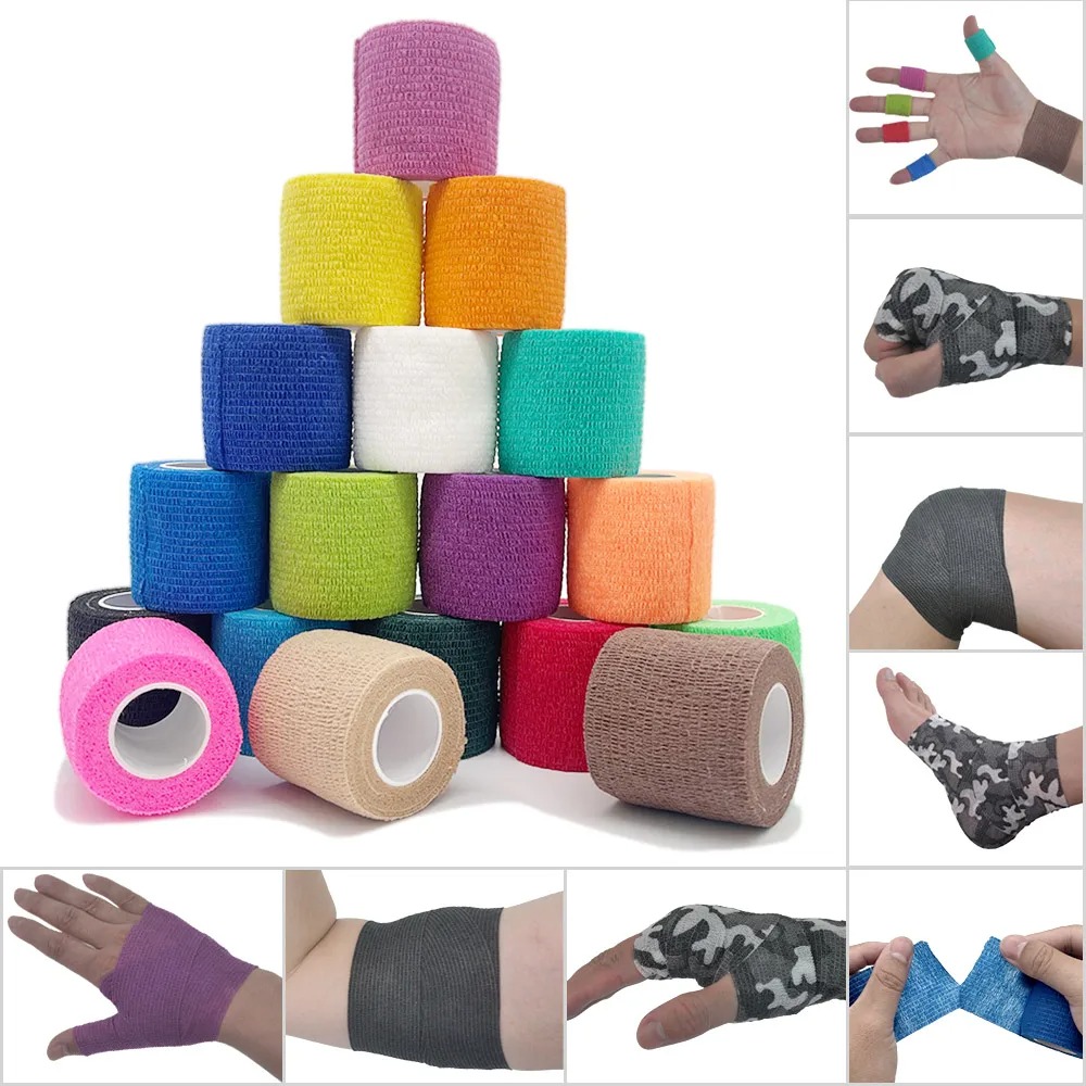 Finger Tape Athletic - 18 Renk Renkli Atletik Sarma Bant