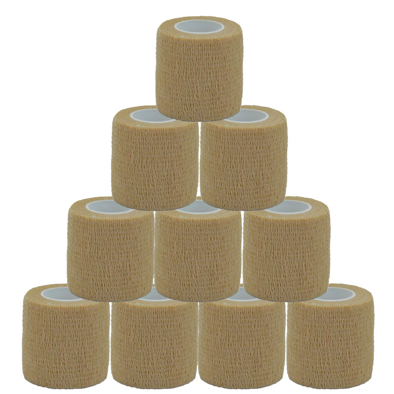 Finger Tape Athletic - Bej spor kendinden yapışkanlı bandaj Vet