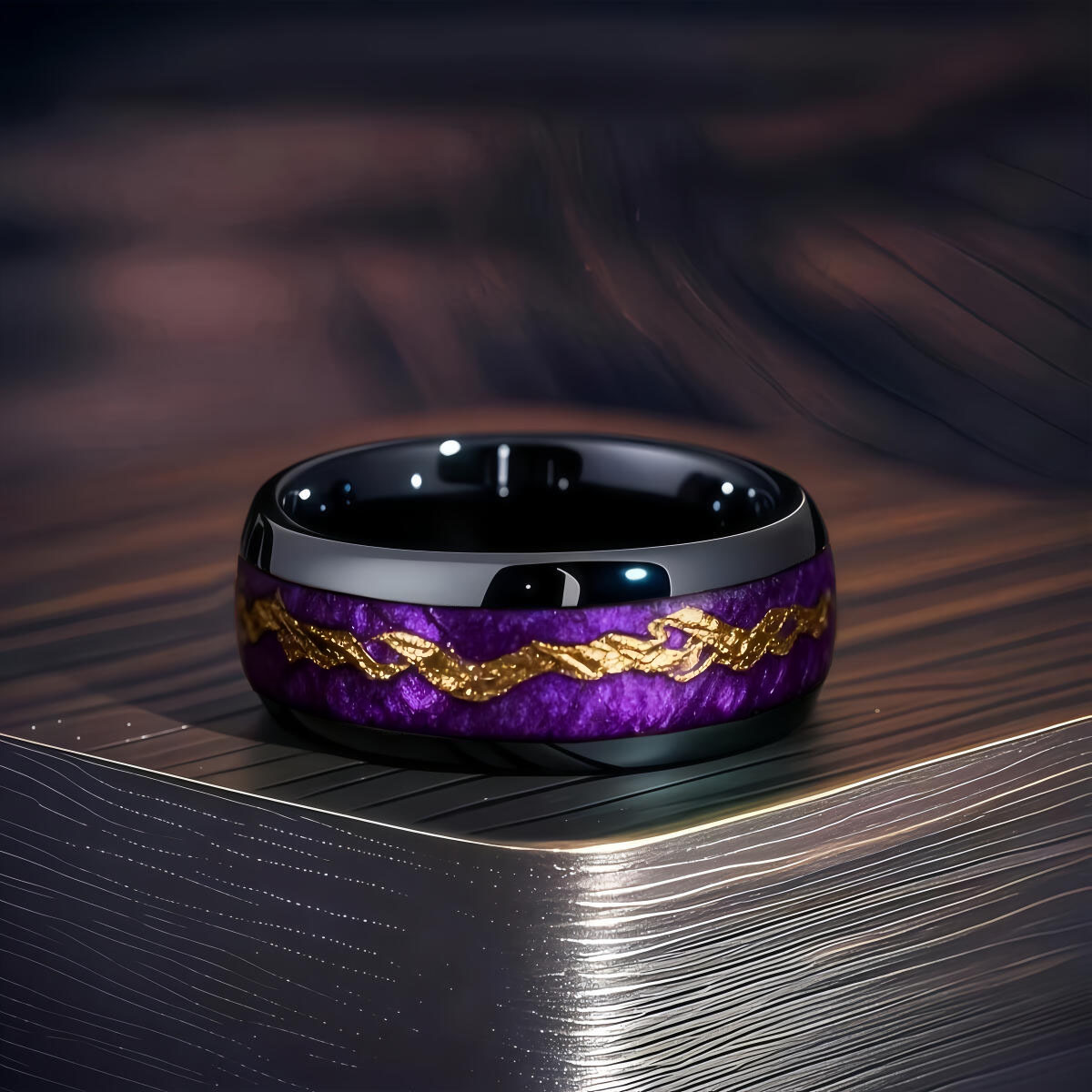Moda Siyah Erkek Paslanmaz Çel - Gymnastic Ring Wood incelemesi ve fiyatı